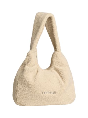 Rethinkit Schultertasche "Fuzzy" in Beige
