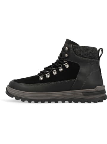Wrangler Leder-Boots "Tommy" in Schwarz