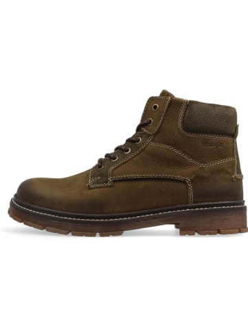 Wrangler Leder-Boots "Allan" in Braun