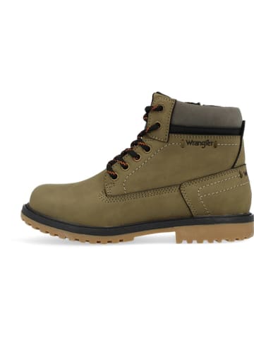 Wrangler Botki "Cassidy" w kolorze khaki