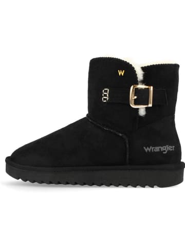 Wrangler Botki zimowe "Elsa" w kolorze czarnym