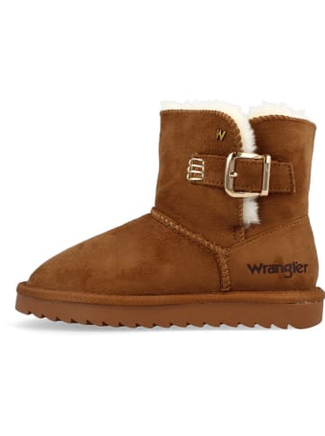 Wrangler Winterboots "Elsa" in Hellbraun