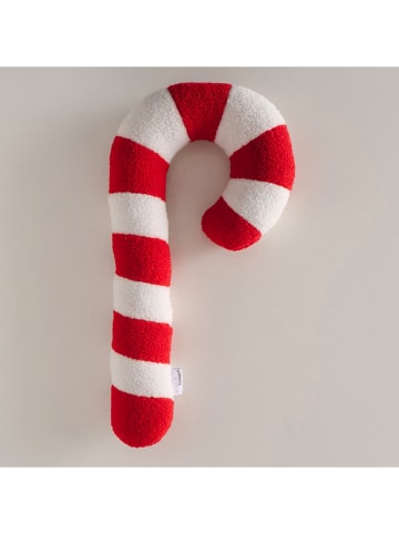 Boltze Kissen "Candycane" in Weiß/ Rot - (L)49 x (B)26 cm