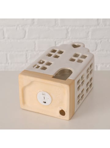 Boltze Decoledobject "Burgos" crème/beige - (B)11,5 x (H)21 x (D)8,5 cm