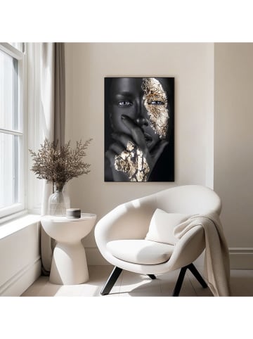 Orangewallz Kunstdruck "Gold Touch Hand"
