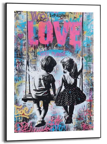 Orangewallz Gerahmter Kunstdruck "Young Love"