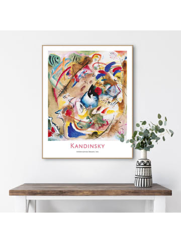 Orangewallz Gerahmter Kunstdruck "Wassily Kandinsky - improvisation I"