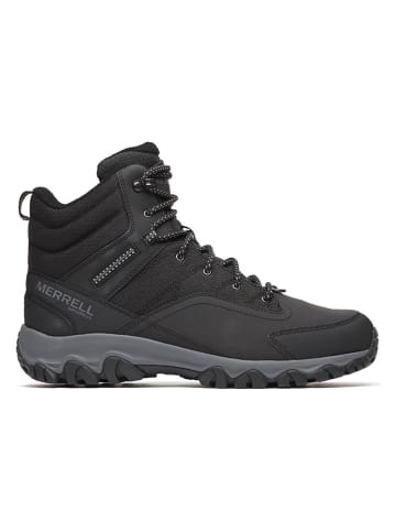 Merrell Leder-Wanderboots "Thermo Akita Mid" in Schwarz