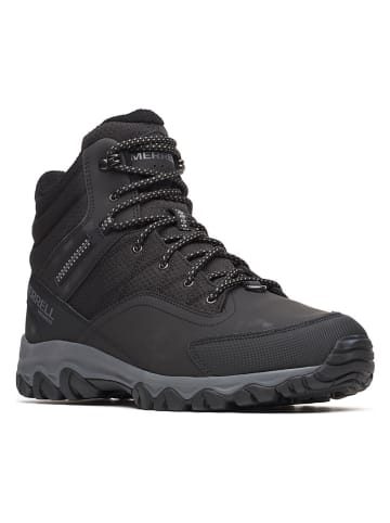 Merrell Leder-Wanderboots "Thermo Akita Mid" in Schwarz