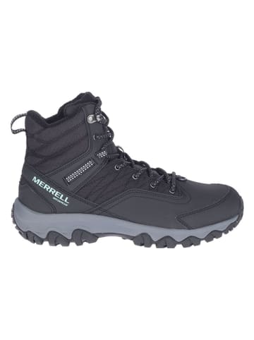 Merrell Leder-Wanderboots "Thermo Akita Mid" in Schwarz