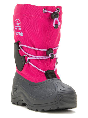 Kamik Kozaki zimowe "Southpole 4" w kolorze różowym