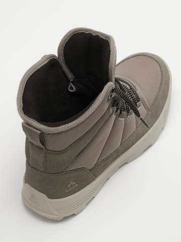 Kamik Botki zimowe "Atwatern" w kolorze beżowym