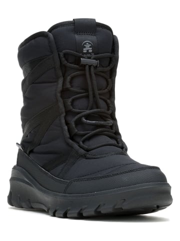 Kamik Botki zimowe "Snowdon" w kolorze czarnym