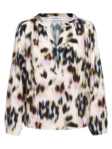 &Co Woman Blouse "Elsie" crème/blauw