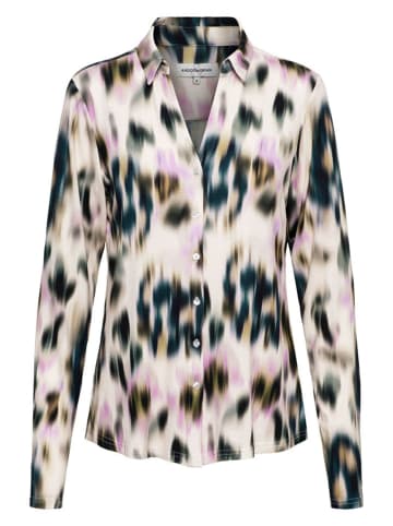 &Co Woman Bluse "Vayen" in Creme/ Blau
