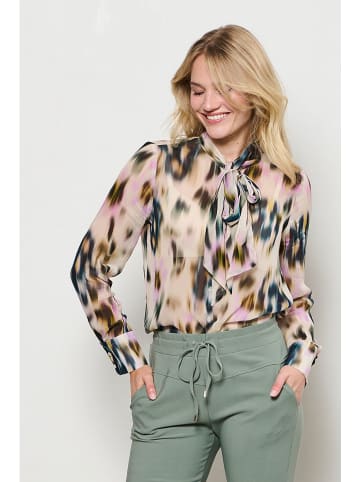 &Co Woman Blouse "Alix" crème/blauw