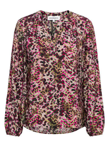 &Co Woman Bluse "Elsie" in Pink/ Khaki