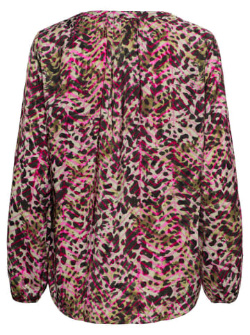 &Co Woman Blouse "Elsie" roze/kaki