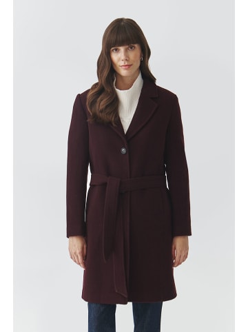TATUUM Wollen mantel bordeaux
