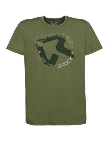 ROCK EXPERIENCE Shirt "Dimore Degli Dei" groen