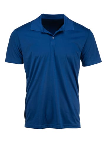 Traunstein Sport Functioneel poloshirt "Seekogel" blauw