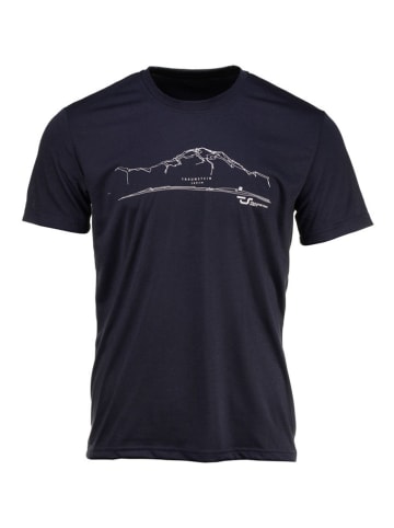 Traunstein Sport Funktionsshirt in Dunkelblau