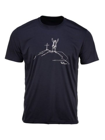 Traunstein Sport Funktionsshirt "Gipfelsieg" in Dunkelblau
