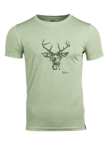 Traunstein Sport Funktionsshirt "Hirsch" in Grün