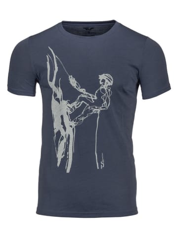 Traunstein Sport Funktionsshirt "Kletterer" in Dunkelblau