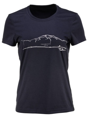 Traunstein Sport Functioneel shirt donkerblauw