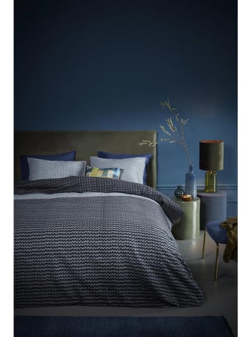 Beddinghouse Flanellen beddengoedset "River" blauw