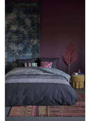 Beddinghouse Flanellen beddengoedset ''Enzo'' donkerblauw