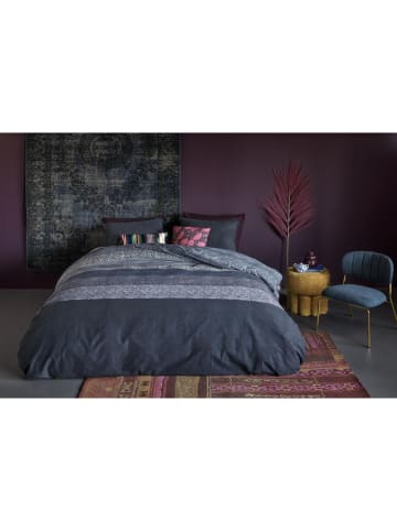 Beddinghouse Flanellen beddengoedset ''Enzo'' donkerblauw