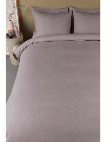 Beddinghouse Flanell-Bettwäsche-Set "Frost" in Lila