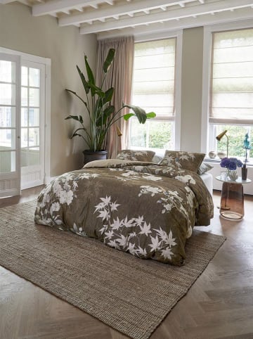 Beddinghouse Satijnen beddengoedset "Thalasa" bruin