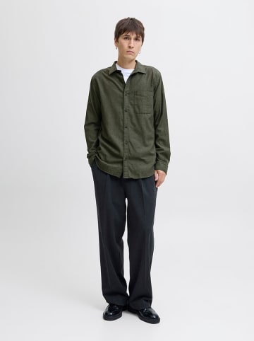 Jack & Jones Blouse - regular fit - kaki