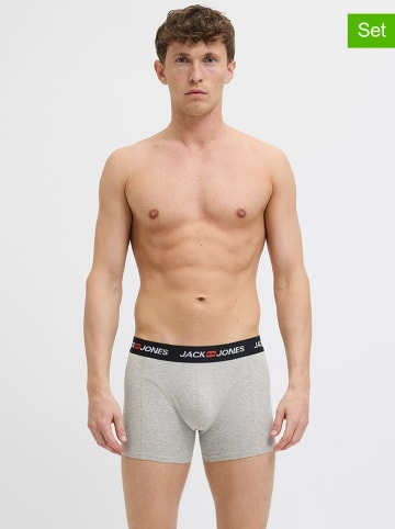 Jack & Jones 7er-Set: Boxershorts in Grau