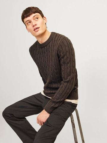 Jack & Jones Sweter w kolorze khaki