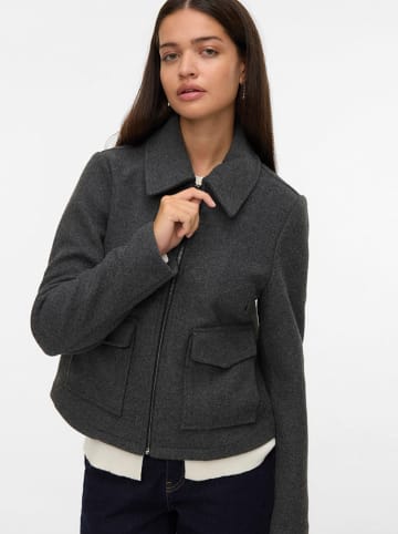 Vero Moda Kurtka przejściowa w kolorze antracytowym