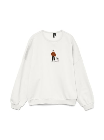 Vero Moda Sweatshirt in Weiß