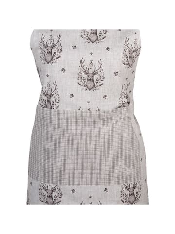 Clayre & Eef Schort beige - (L)85 x (B)70 cm