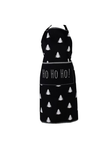 Clayre & Eef Schort zwart/wit - (L)85 x (B)70 cm