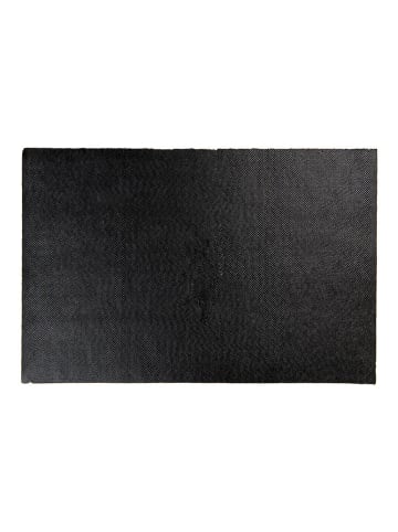 Clayre & Eef Kokos-deurmat lichtbruin/zwart - (L)60 x (B)40 cm
