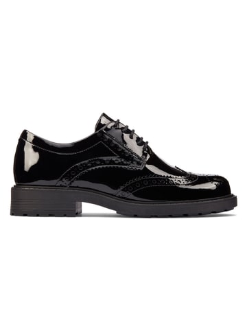Clarks Leder-Schnürschuhe "Orinoco 2 Limit" in Schwarz