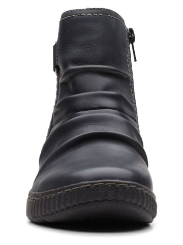 Clarks Leder-Boots "Caroline Orchid" in Schwarz