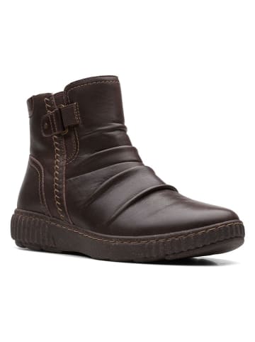 Clarks Leren boots "Caroline Orchid" bruin