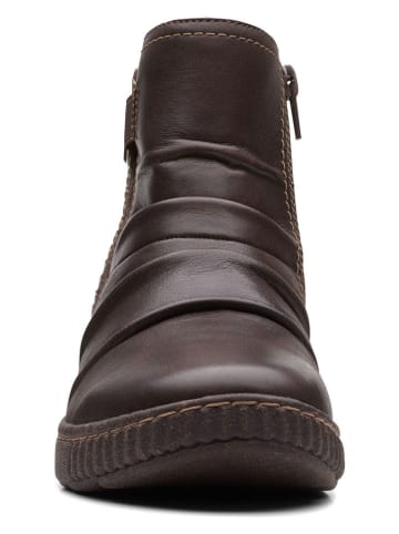 Clarks Leren boots "Caroline Orchid" bruin