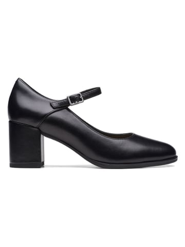 Clarks Leder-Pumps "Freva 55" in Schwarz