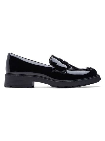Clarks Leder-Mokassins "Orinoco 2 Penny" in Schwarz