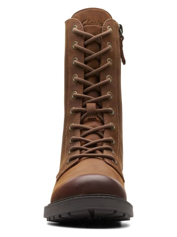 Clarks Leren boots "Orinoco 2" lichtbruin